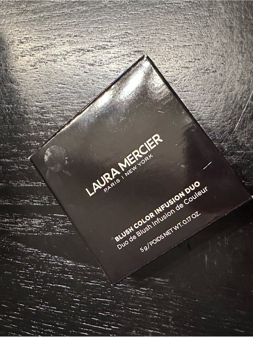 laura mercier Blush Color Infusion Duo — Black Packaging
